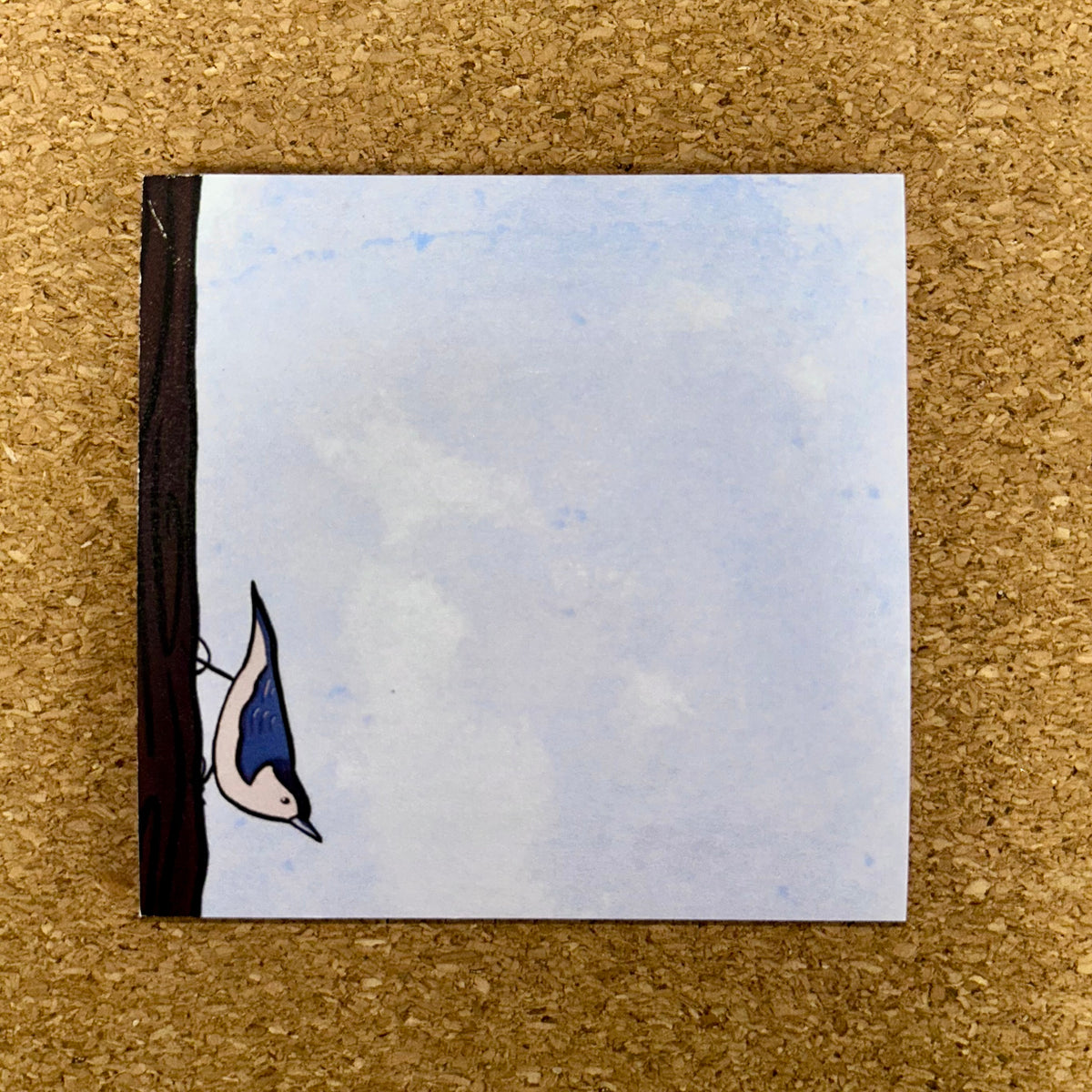 Post it Notes - Nuthatch