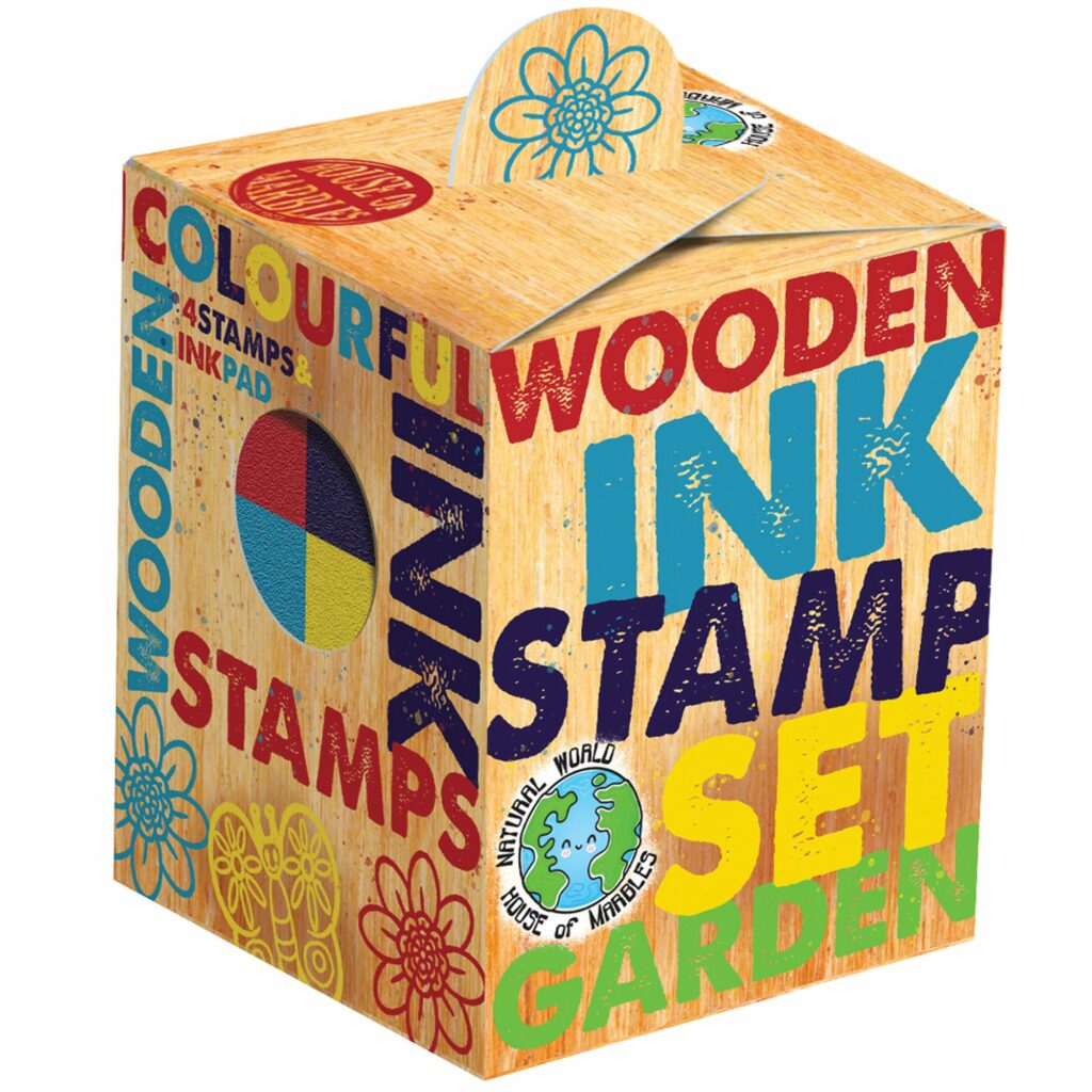 Wooden Stamp Set-Garden
