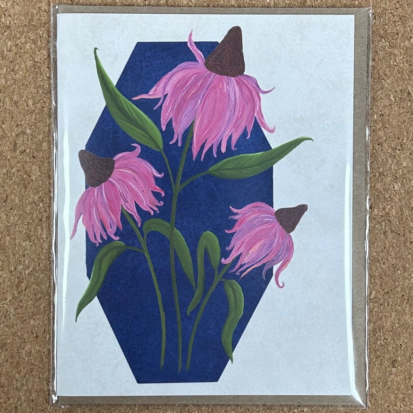 Prairie Coneflower Card