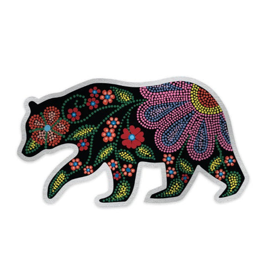 Kim McDonough Celestial Bear Metallic Magnet
