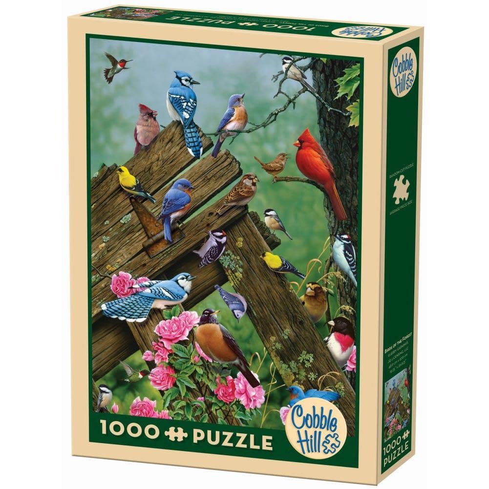 Cobble Hill 1000 pc. Puzzles - Birds of the Forest