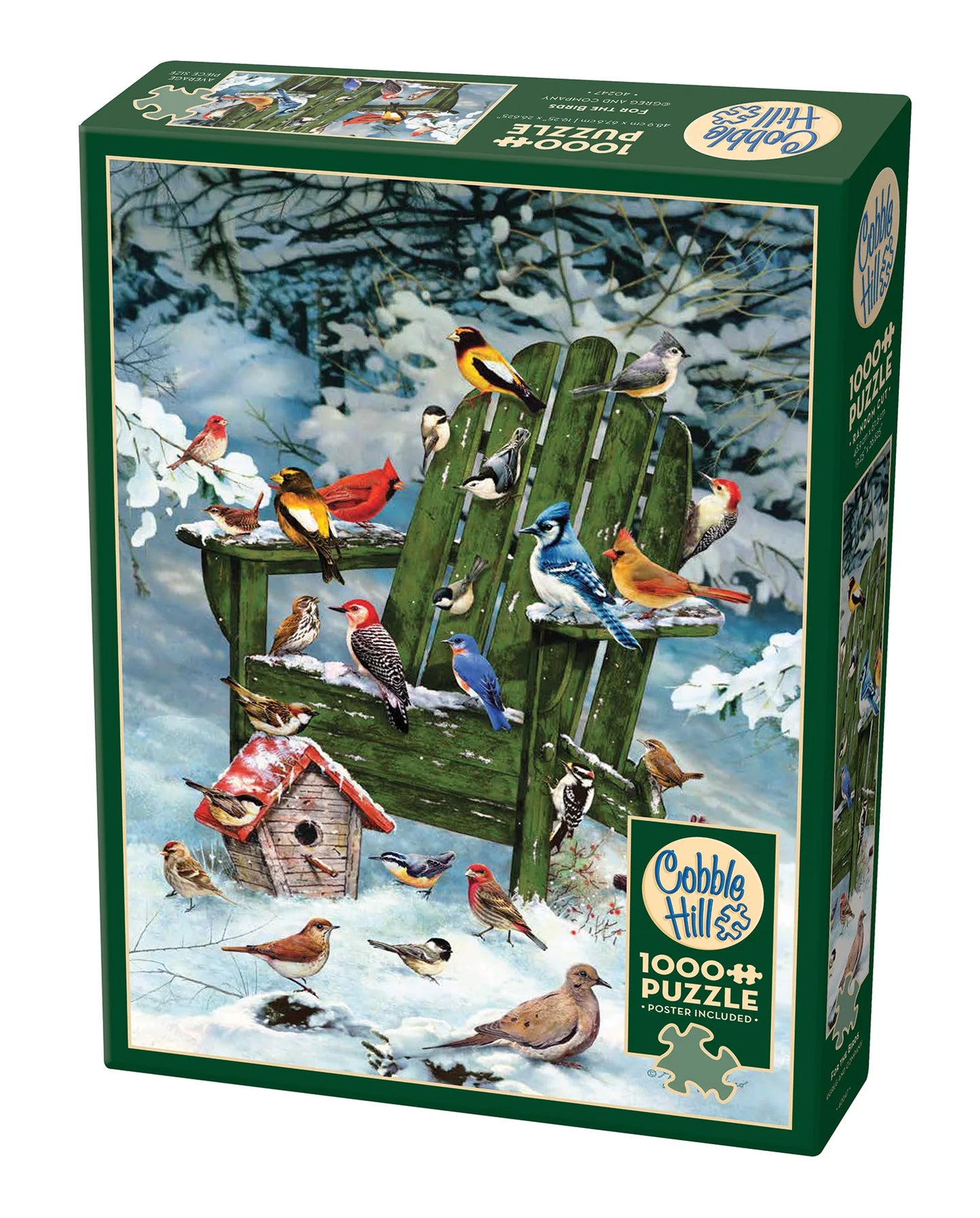 Cobble Hill 1000 pc. Puzzles - For the Birds