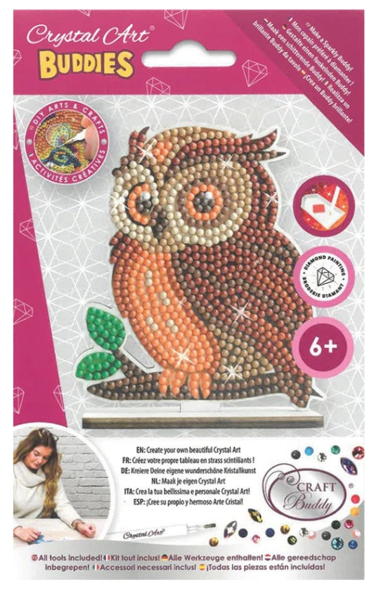 Crystal Art Buddies - Owl