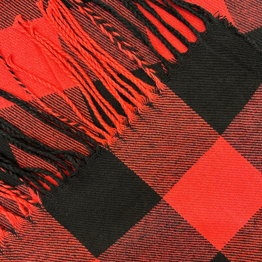 Buffalo Plaid Winter Scarf