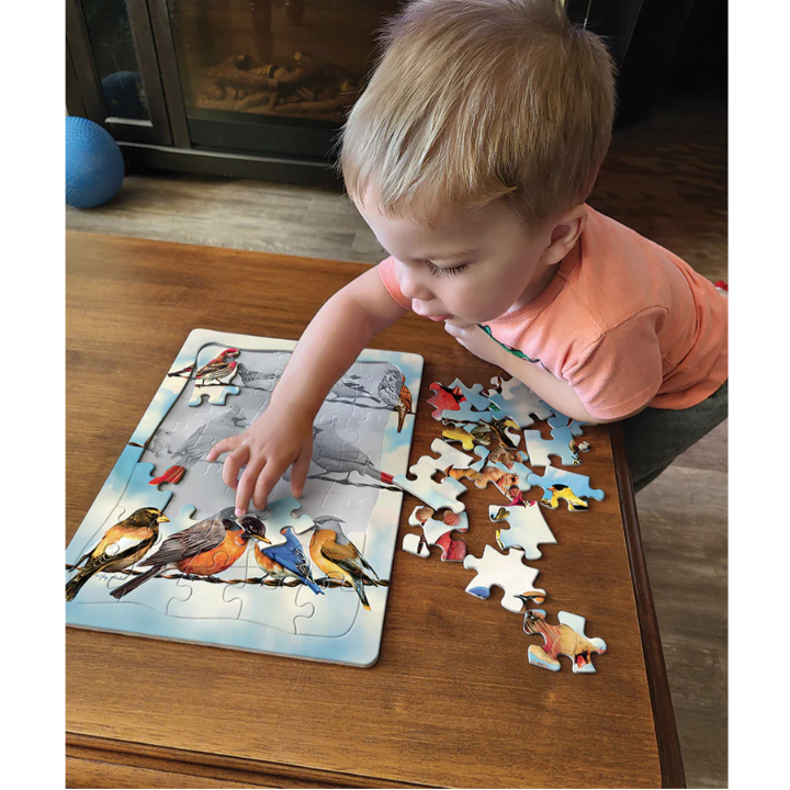Cobble Hill Tray Puzzle - Blue Sky Birds