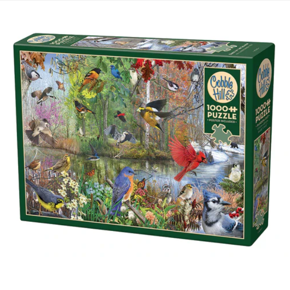 Cobble Hill 1000 pc. Puzzles - Birds of the Season