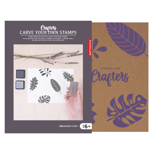 Kikkerland Block Printing Kit