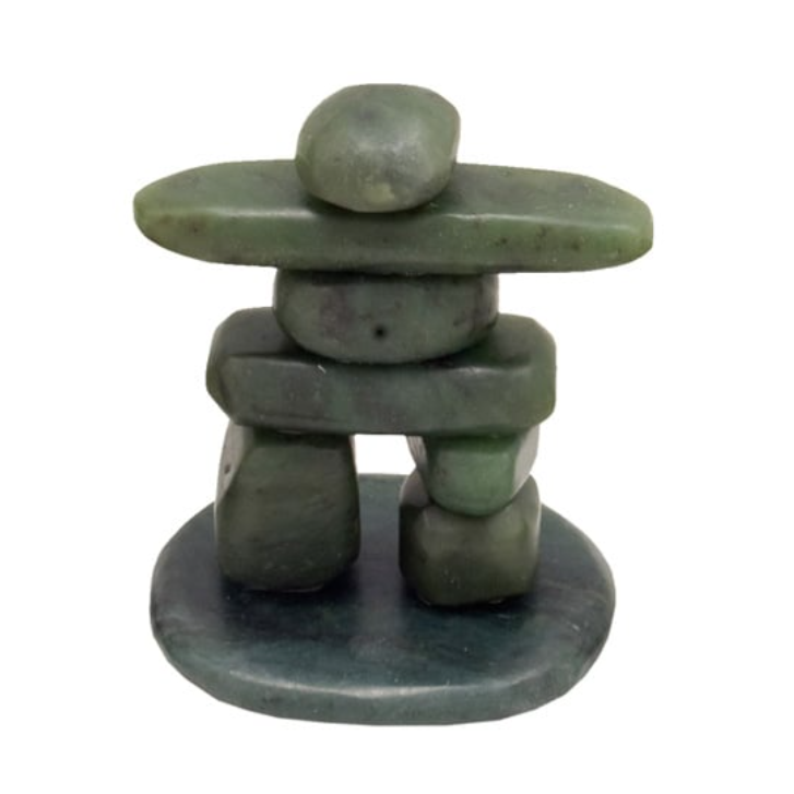 Inukshuk 2.5" Jade Carving
