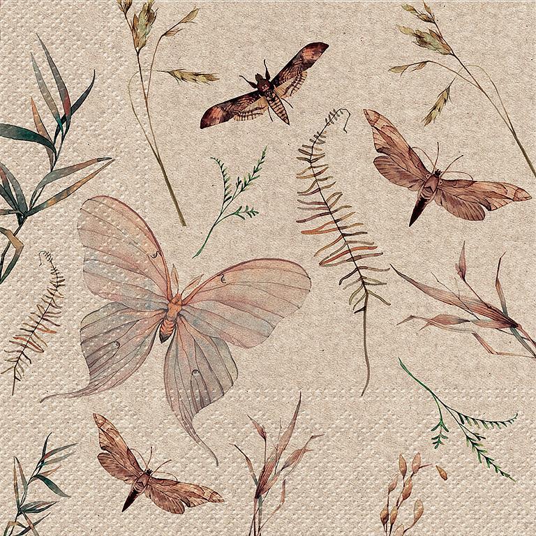 Large Moth Napkins