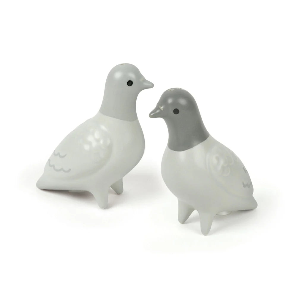 Clay Pigeon Salt & Pepper Shakers