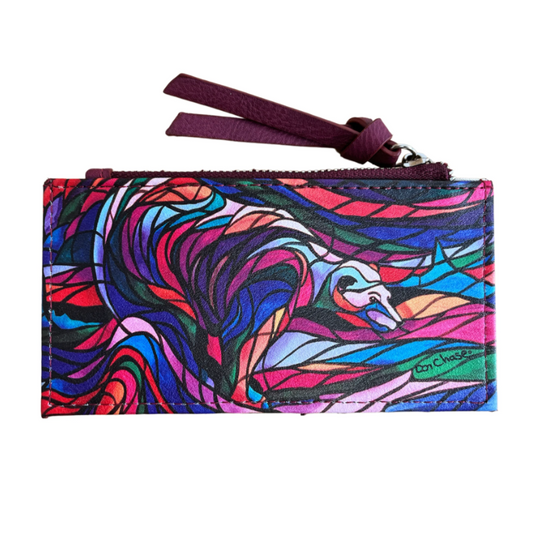 Indigenous Art Card Holder - Salmon Hunter