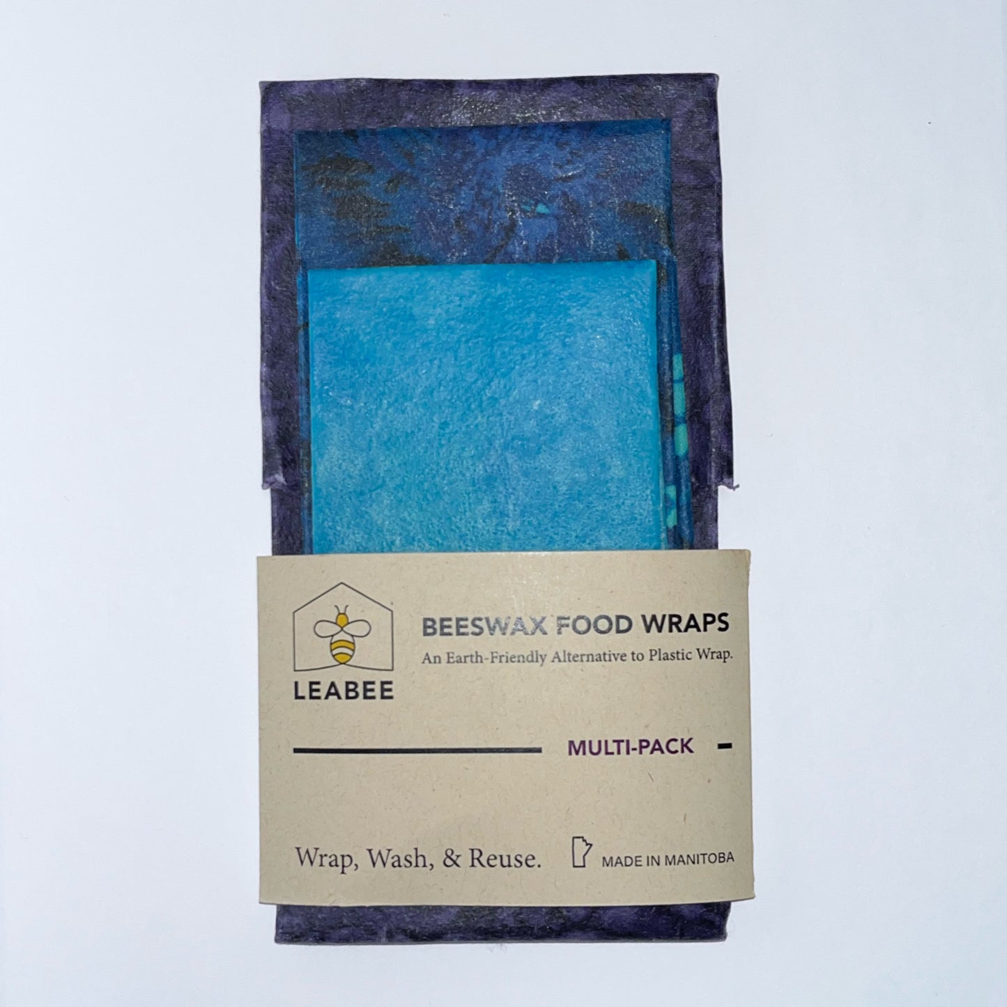 Leabee Beeswax Wraps Mulitpack