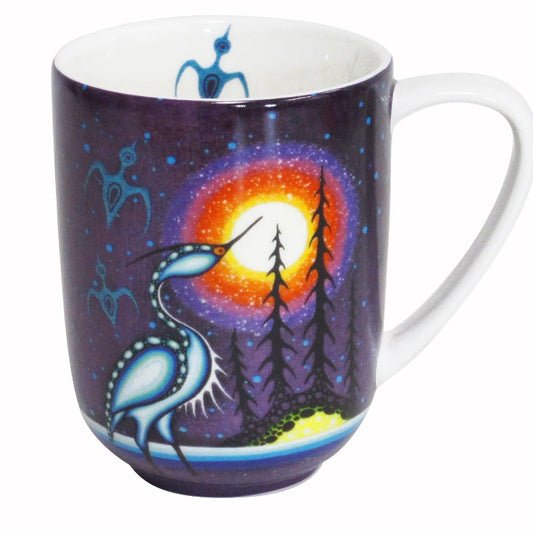 James Jacko Crane Porcelain Mug