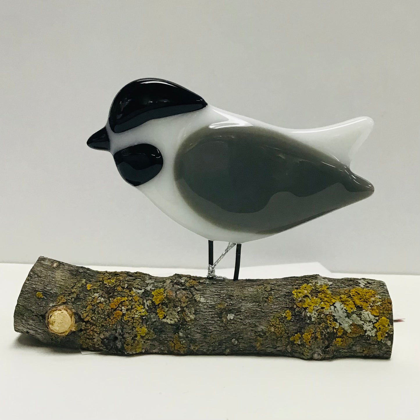 Fused Glass Chickadee (L)