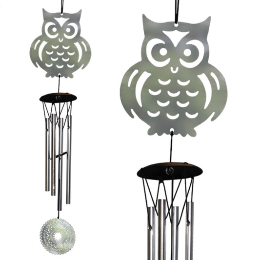Owl Mandala Windchime