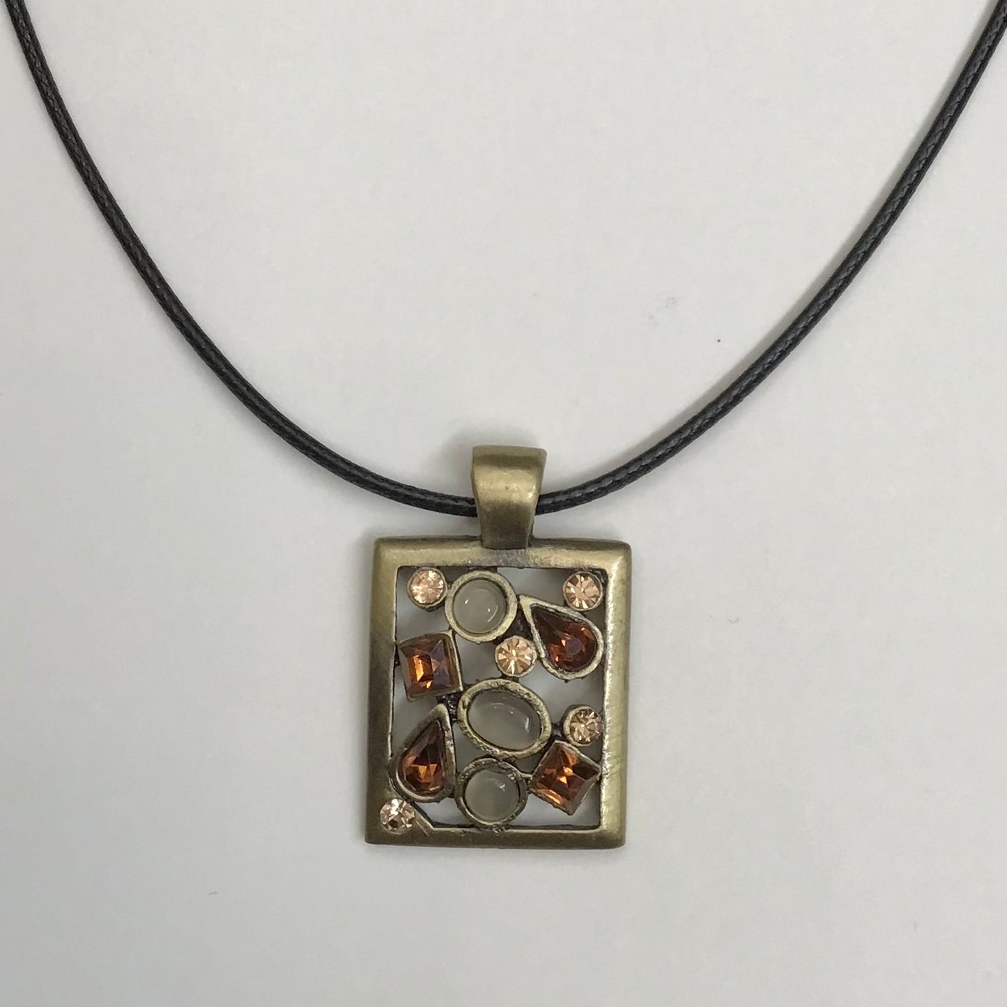 Carmel Fashion Necklace - Antique Brass