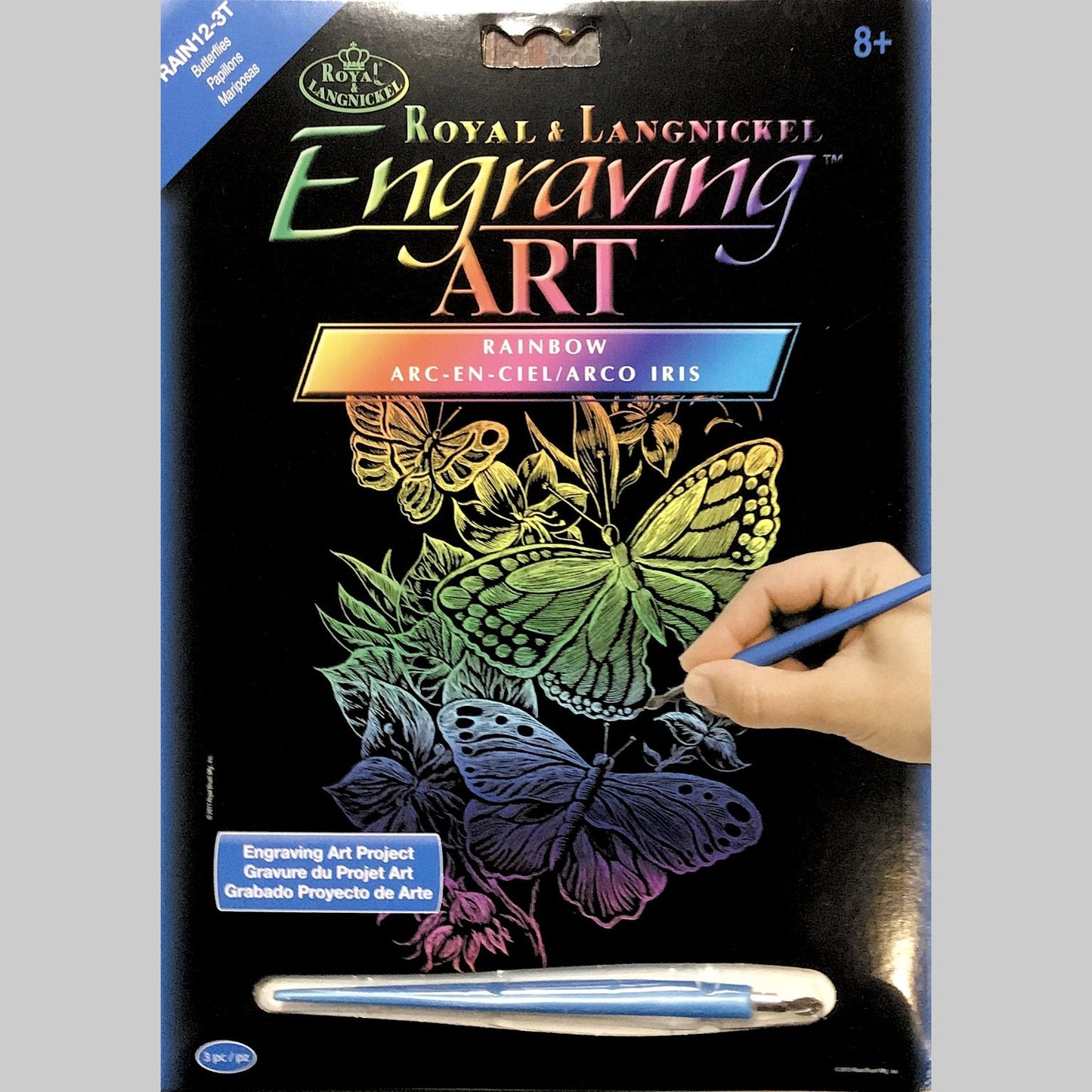 Engraving Art Kit - Butterflies