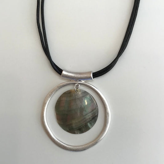 Carmel Fashion Necklace - Abalone