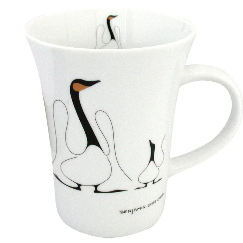 Indigenous Art Porcelain Mug - Benjamin Chee Chee Learning