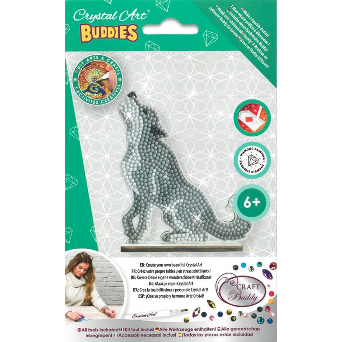 Crystal Art Buddies - Wolf