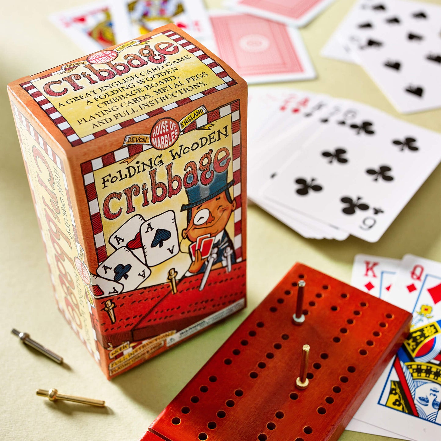 Folding Cribbage Set