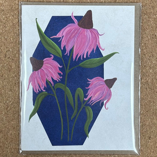 Prairie Coneflower Card