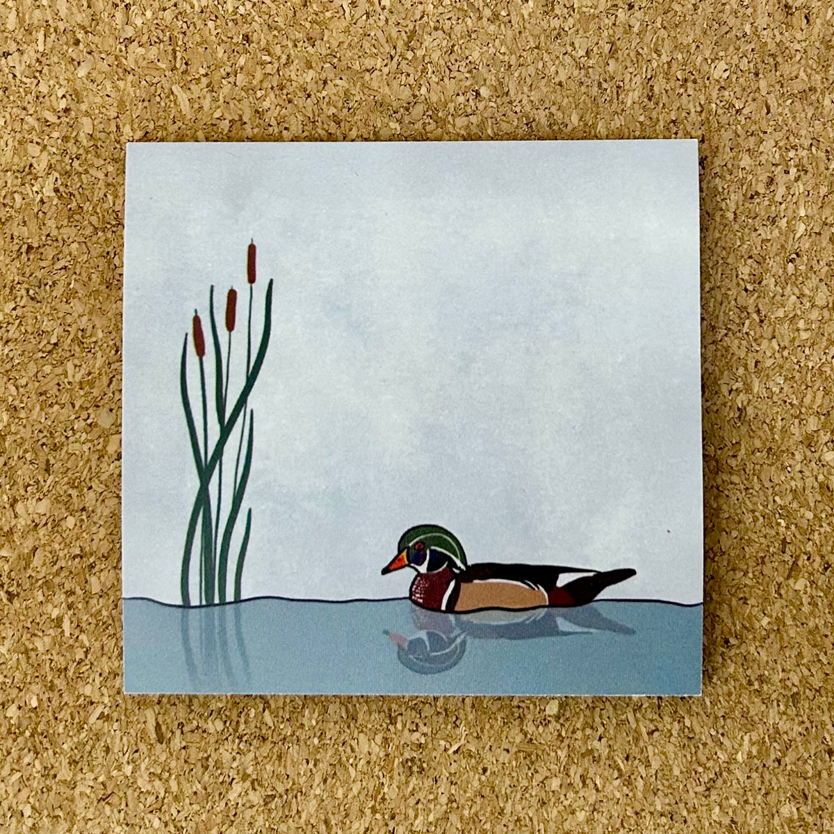 Post it Notes - Wood Duck