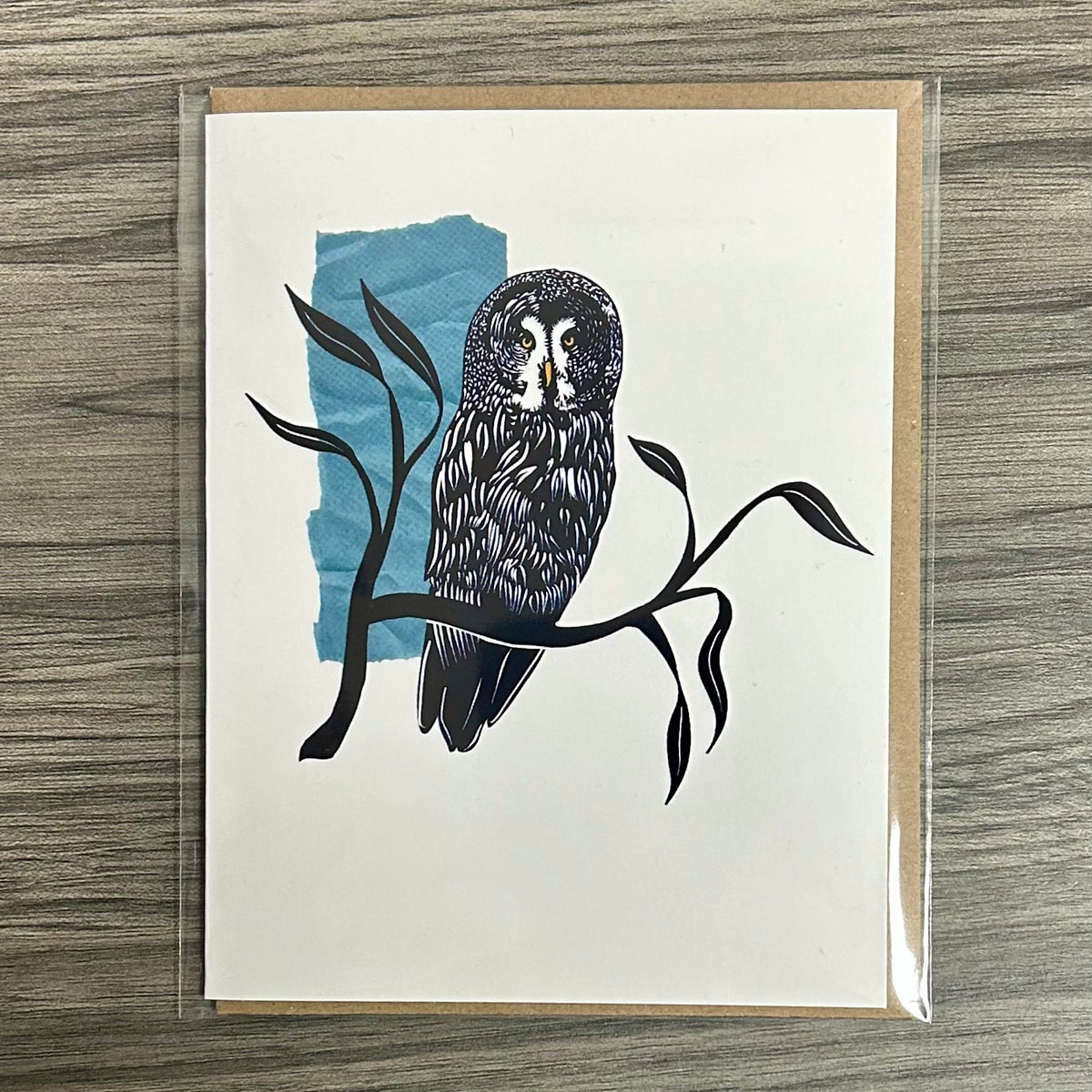 Great Grey Owl Card