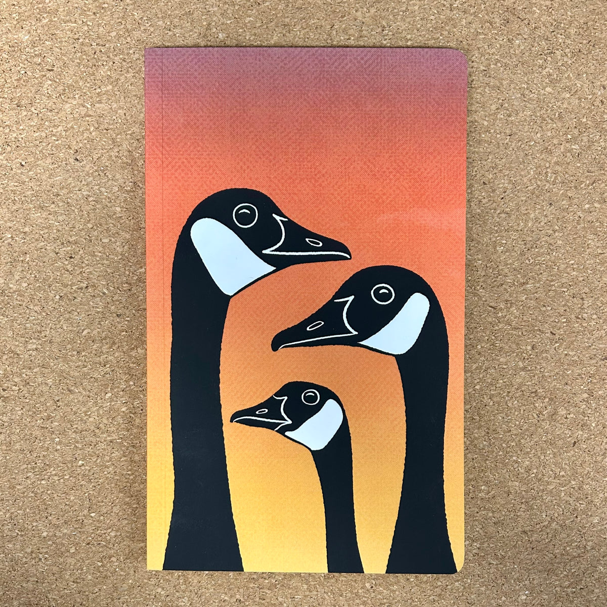 Lined Journal - Goose Heads