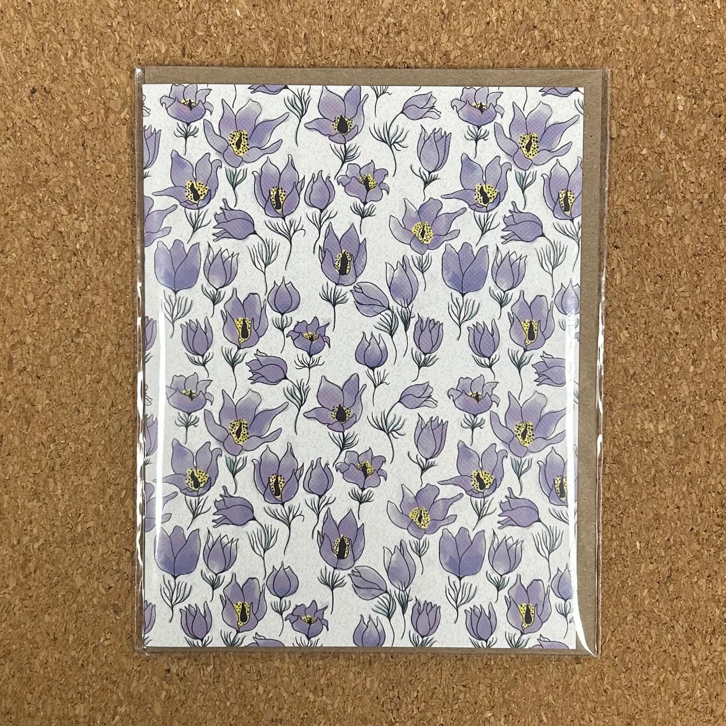 Prairie Crocus Card