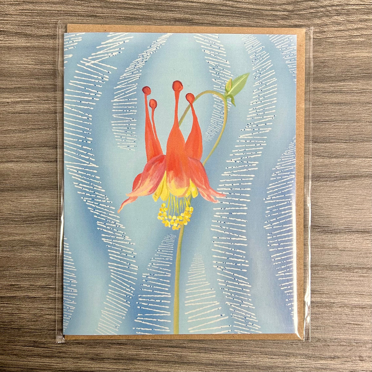 Canadian Columbine Card