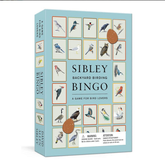 Sibley Backyard Birding Bingo