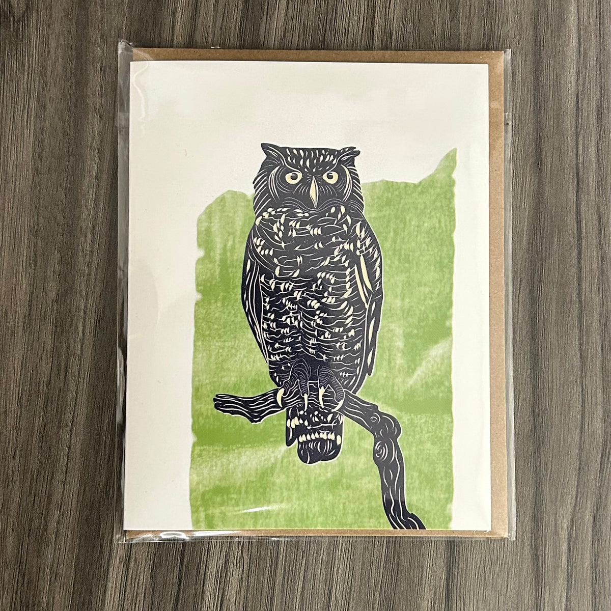 Great Horned Owl Card