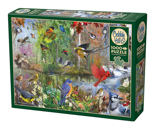 Cobble Hill 1000 pc. Puzzles - Birds of the Season