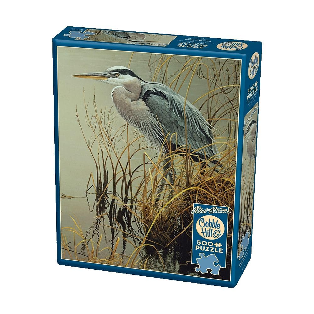 Cobble Hill 500 pc. Puzzle - Great Blue Heron