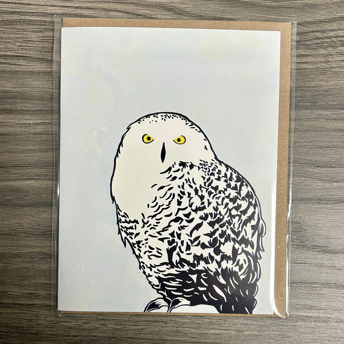 Snowy Owl Card Card