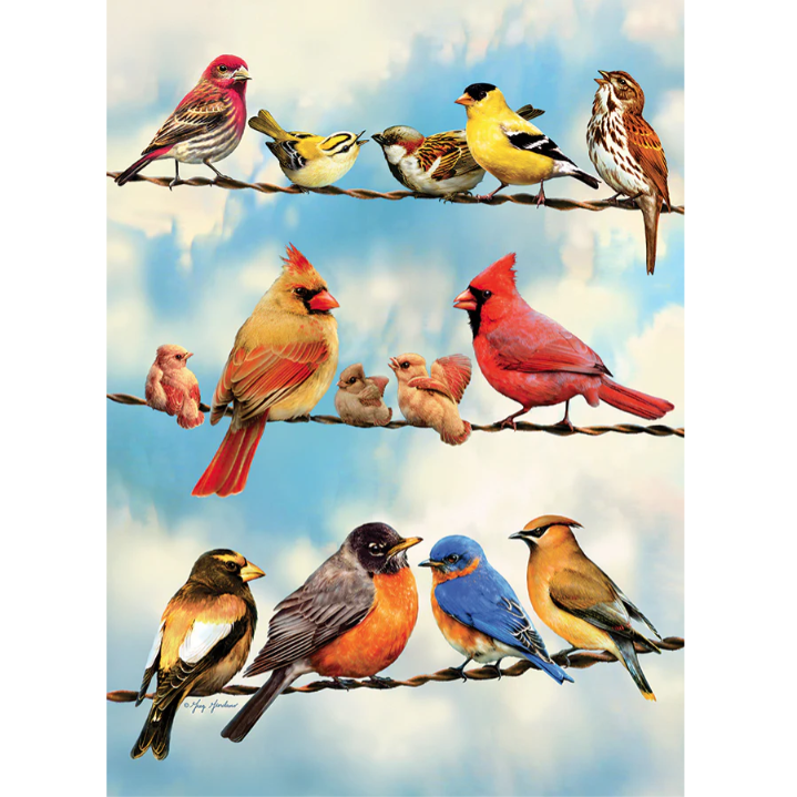 Cobble Hill Tray Puzzle - Blue Sky Birds