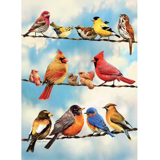 Cobble Hill Tray Puzzle - Blue Sky Birds