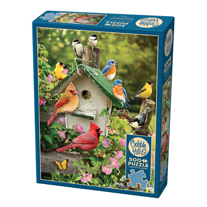 Cobble Hill 500 pc. Puzzle - Summer Birdhouse