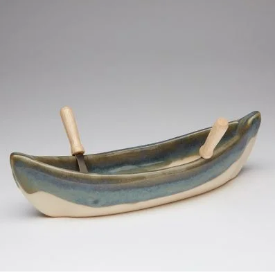 Canoe Dip Pot - Seaside