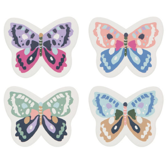 Flutter By Soak Up Coasters Set of 4