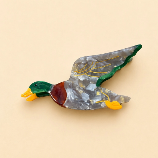 "Barnabus" Mallard Duck Hair Claw