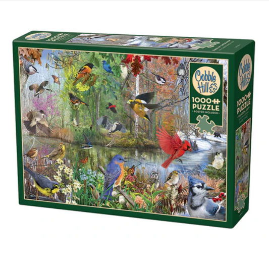 Cobble Hill 1000 pc. Puzzles - Birds of the Season
