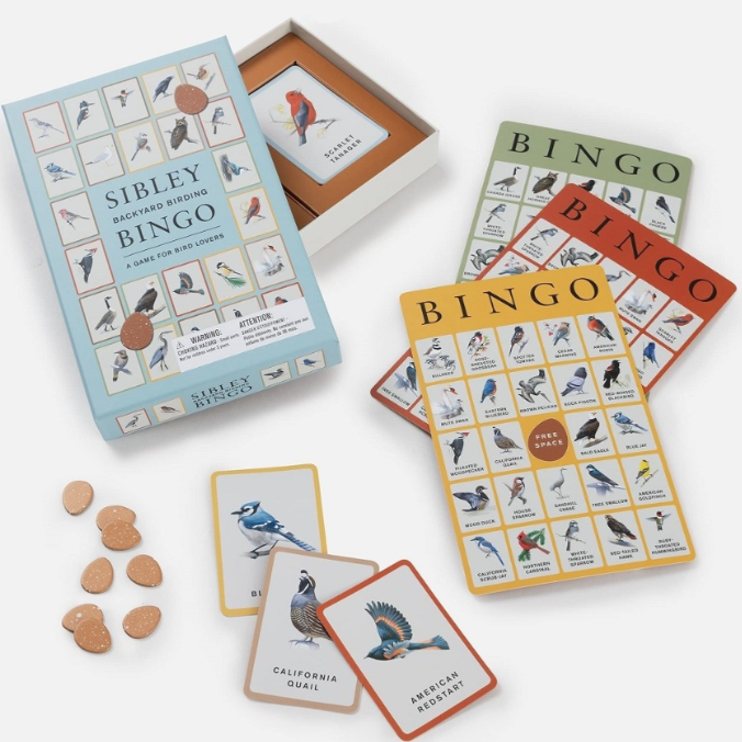 Sibley Backyard Birding Bingo