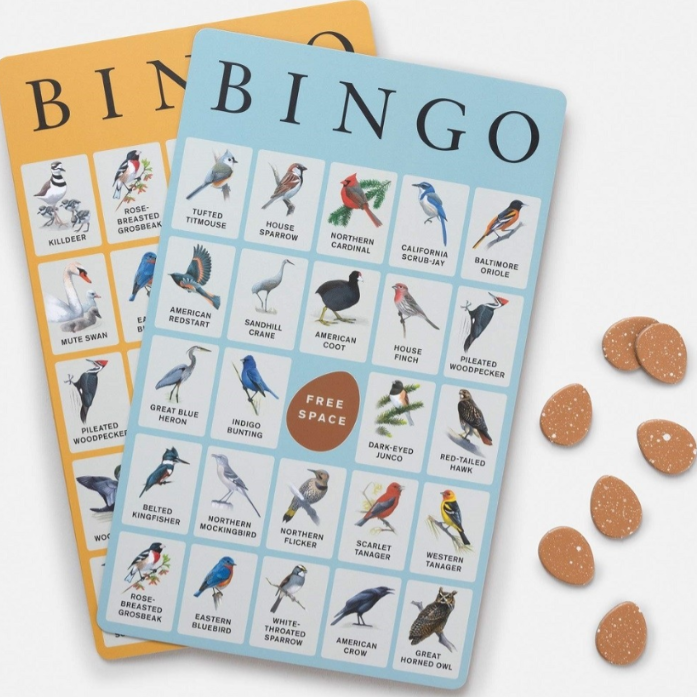 Sibley Backyard Birding Bingo