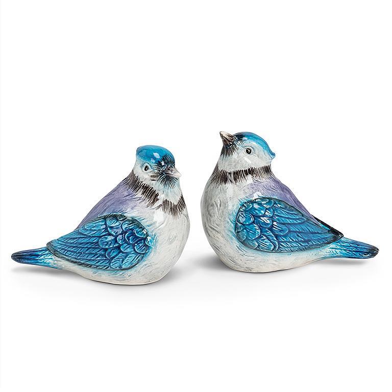 Blue Jay Salt & Pepper Shaker