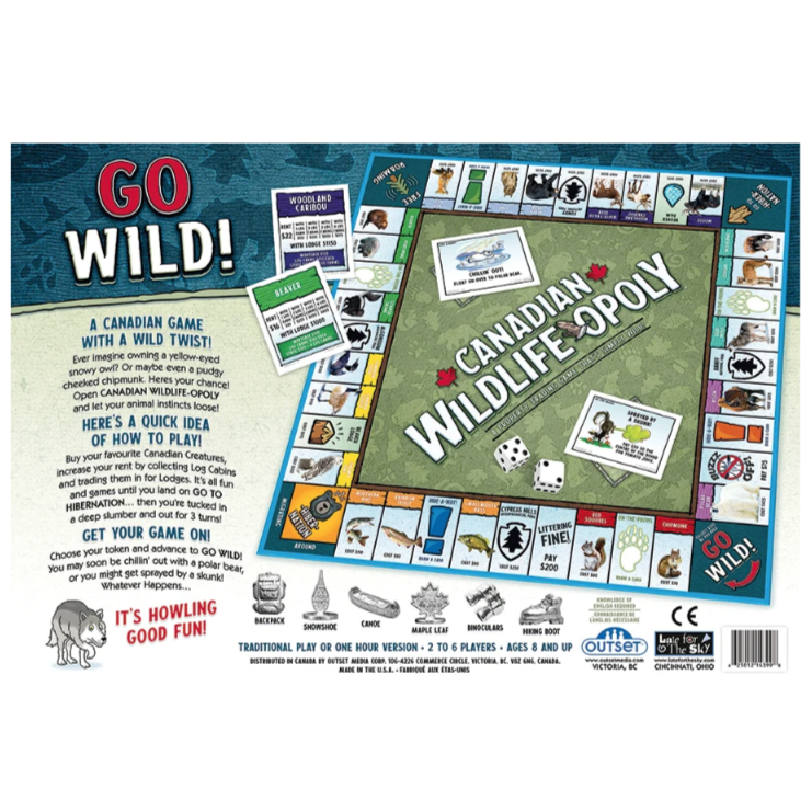 Canadian Wildlife-opoly