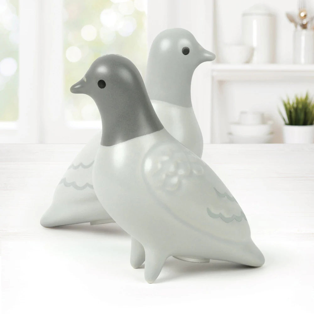 Clay Pigeon Salt & Pepper Shakers