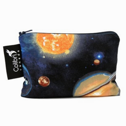 Colibri Reusable Small Snack Bag - Space