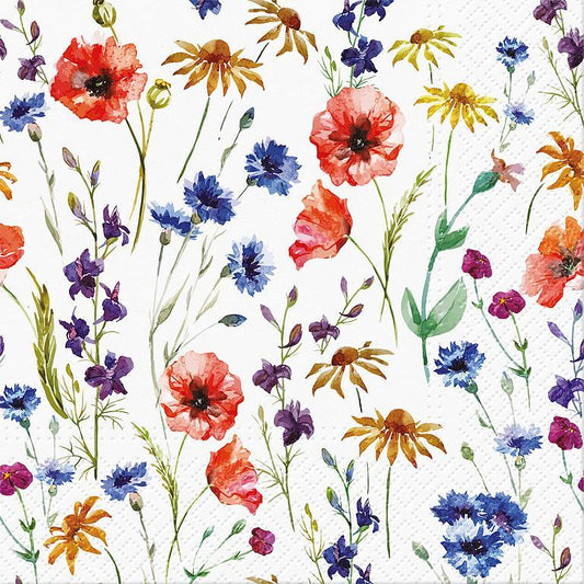 Large Field of Flowers Napkins